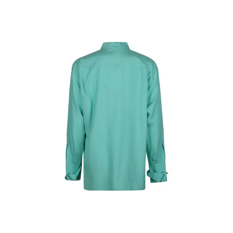 MaxMara Buttoned Long Sleeved Shirt-1