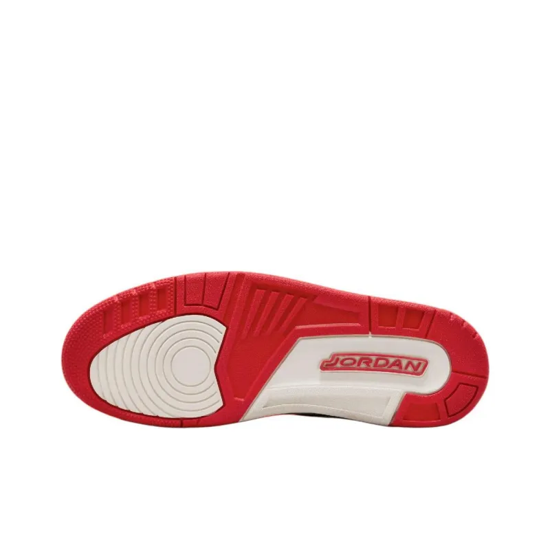 Jordan Legacy 312 Low Black Sail University Red-4