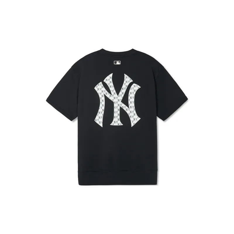 MLB MONOGRAM Series New York Yankees Team T Shirt Unisex Black-1