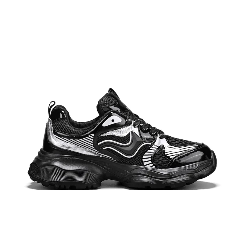 DEERWAY Wear-resistant And Lightweight Low-Top Chunky Sneakers Men-8