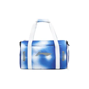 LiNing Polyester One Shoulder Crossbody Gym Bags Large Size Unisex Blue
