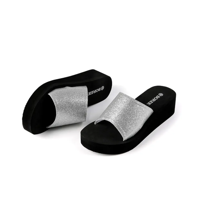 BOREE EVA Slip-Resistant Abrasion-Resistant Odor-Resistant Quiet Slide Slippers Women's-3