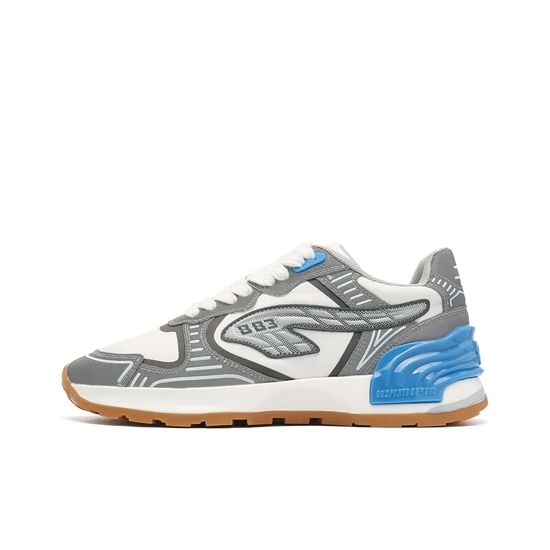 883 SILVER STAR Cushioned Slip-Resistant Low-Top Casual Shoes Unisex-8