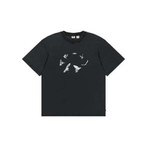 Good Bai X Levis GOOD BAI Collaboration T-Shirts Unisex Black