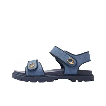 COACH One Strap Sandals 2cm Women's Blue