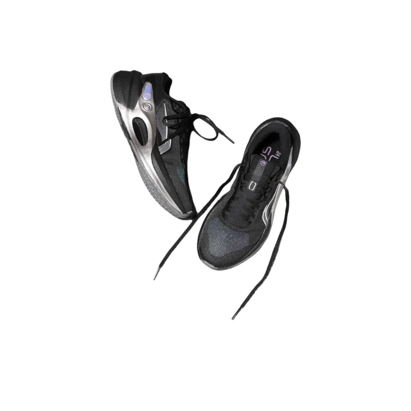 LiNing Furious Rider 7.0 PRO Cushioning Anti Slip And Wear Resistant Low Top Casual Running Shoes Men Black-3