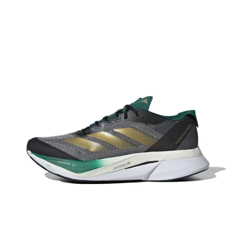 Adidas Adizero Boston 12 Aurora Ink Matte Gold-0