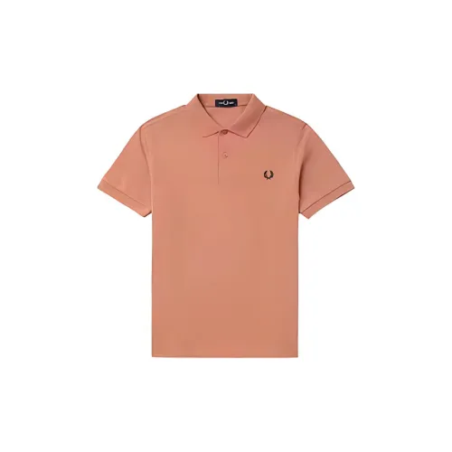 FRED PERRY Polo Shirts Men Orange