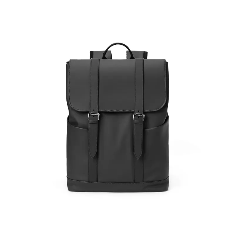 POLO Fabric With Synthetic Leather Backpack Large Size Men's Multicolor-22