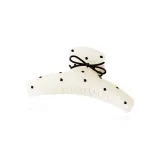 Bowknot Hair Clip-White