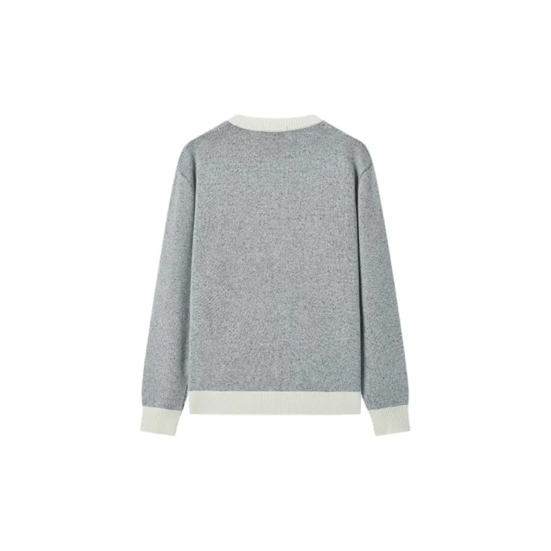JOHN RICHMOND FW24 Cashmere Sweater Men White Gray-1