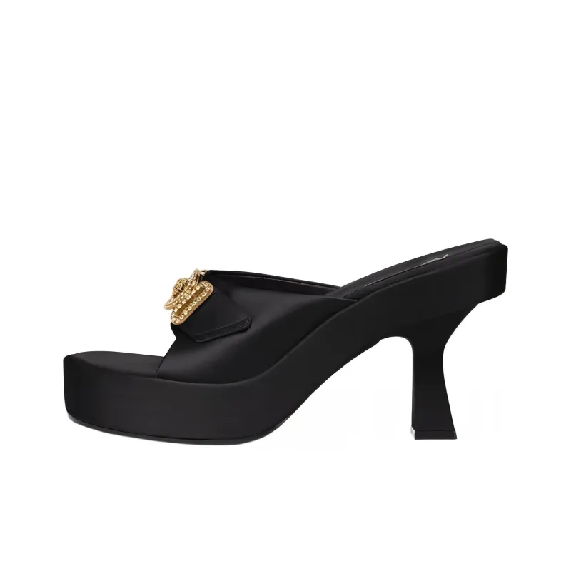 VERSACE Medusa Platform Mules-0