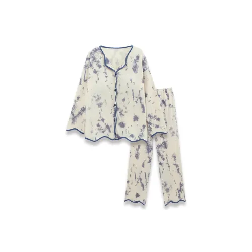 Sleeping Beauty Pajama Set Women's Blue