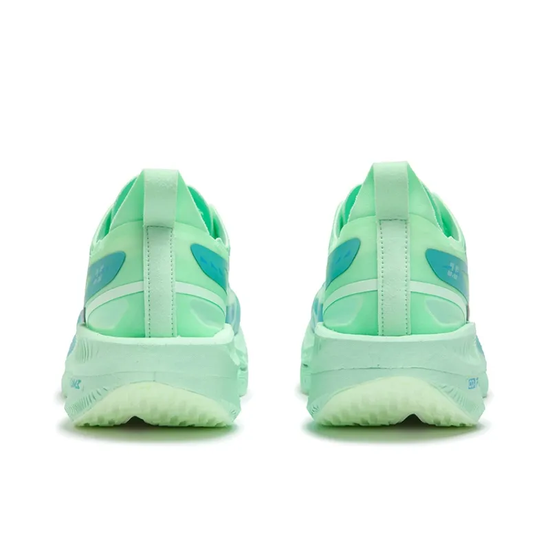361° Cushioning Anti-Slip Wear-Resistant Breathability Low-Top Running Shoes Unisex Ice Emerald Green-3