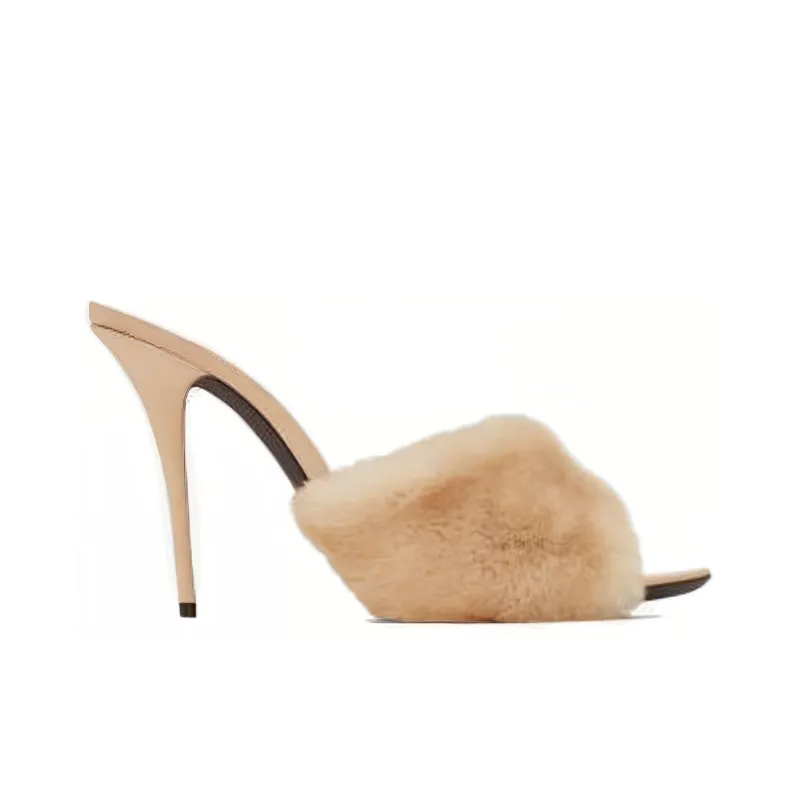 SAINT LAURENT La 16 105mm Mules-1