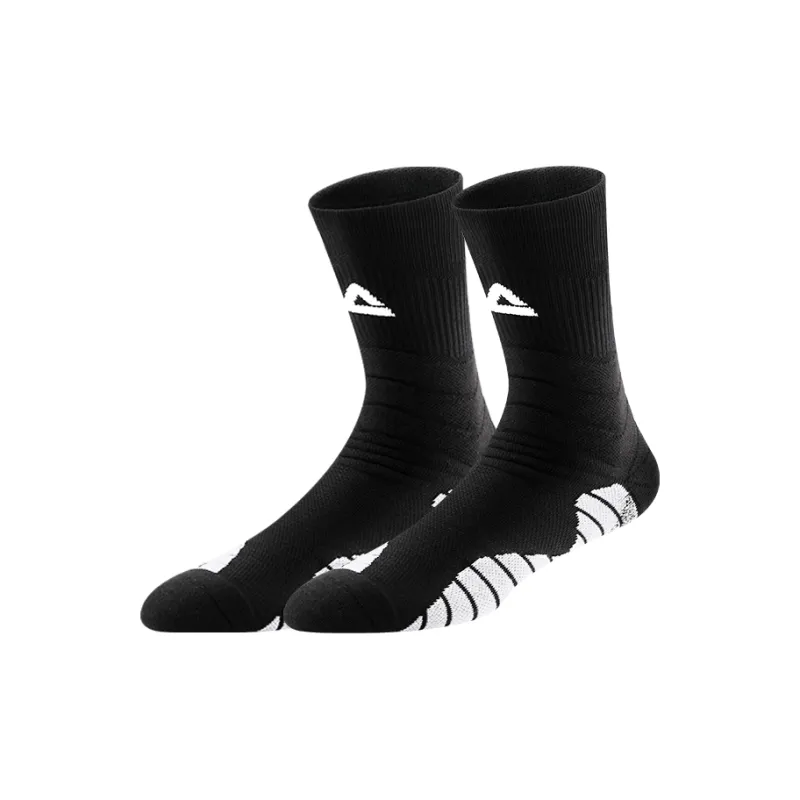 PEAK Basketball Socks Unisex 3 Pack White Blue-13