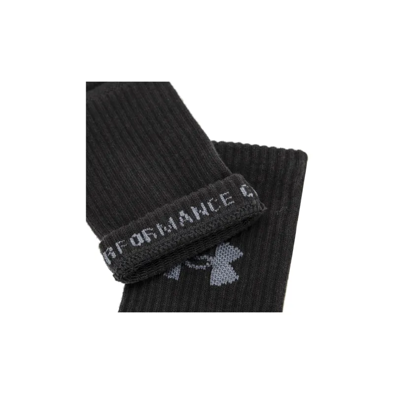 Under Armour Ankle Socks Unisex 3 Pack Black-2