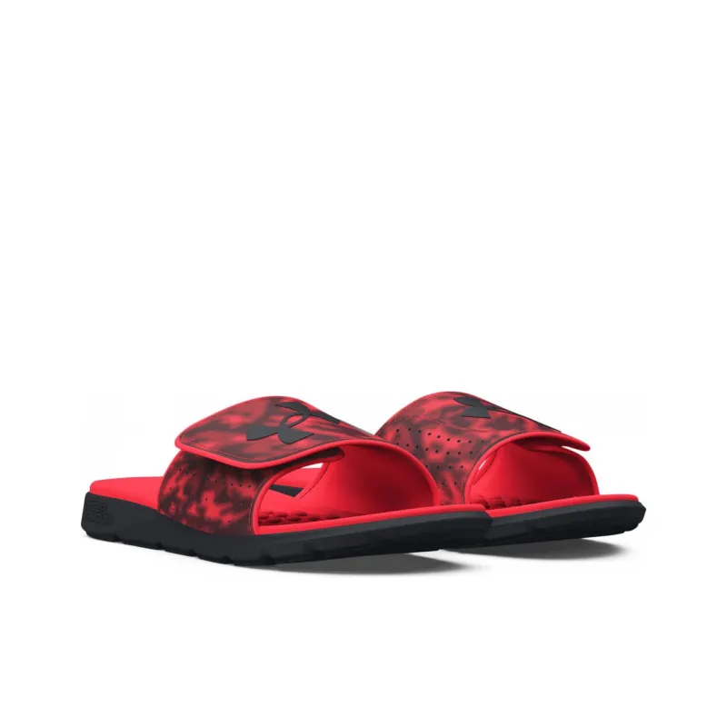 Under Armour Ignite Pro Slip Resistant Abrasion Resistant Slide Slippers Men Red-2