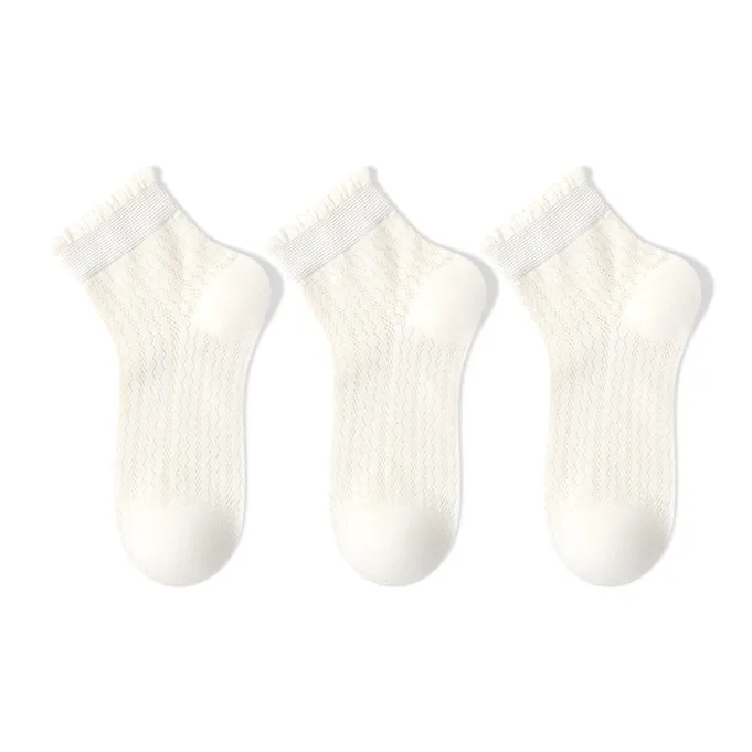 Moremoli Mid Calf Socks Women's 3 Pack-5