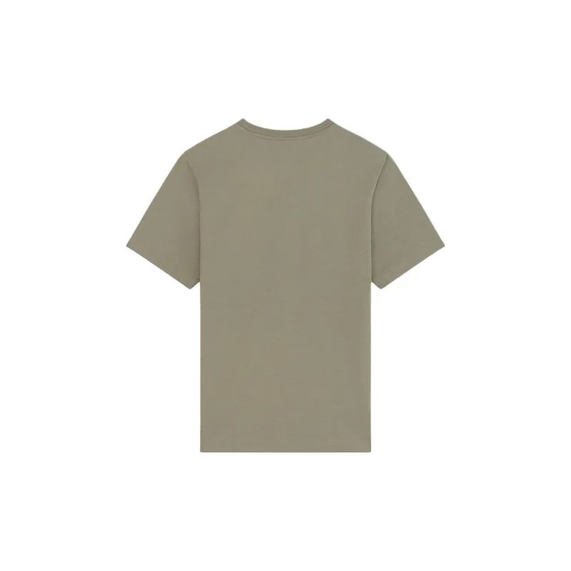 Maison Kitsune Embroidered Logo T shirt-1