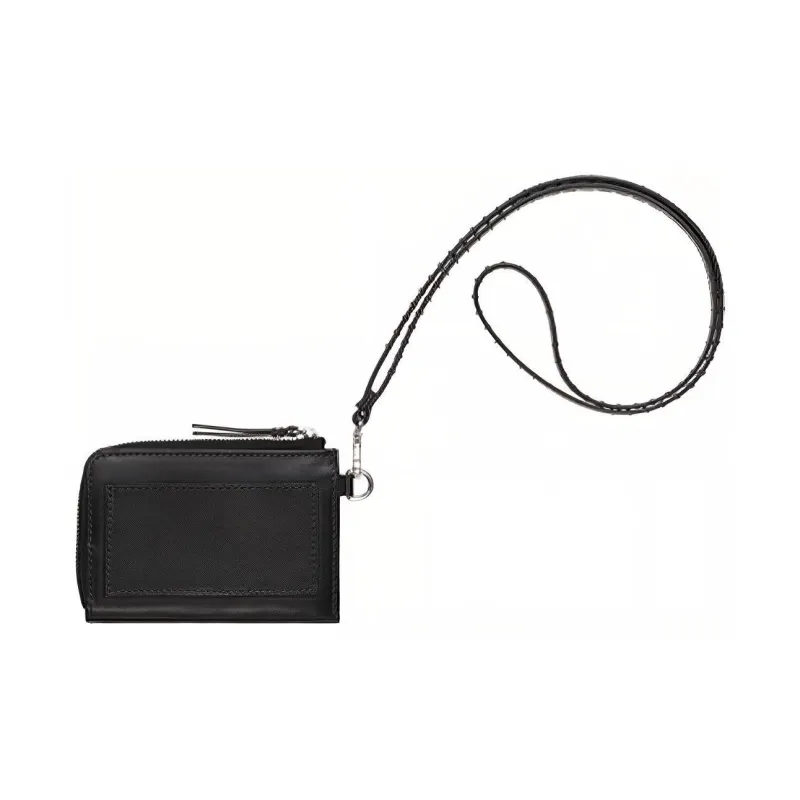 Supreme Cow Leather Wallet Regular Unisex Black-2