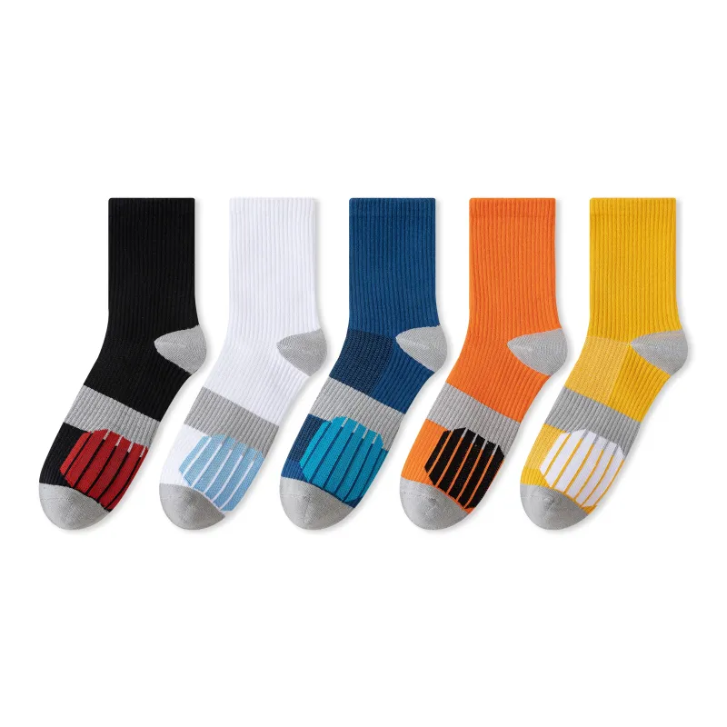 Caramella Mid Calf Socks Men Combo Set-12