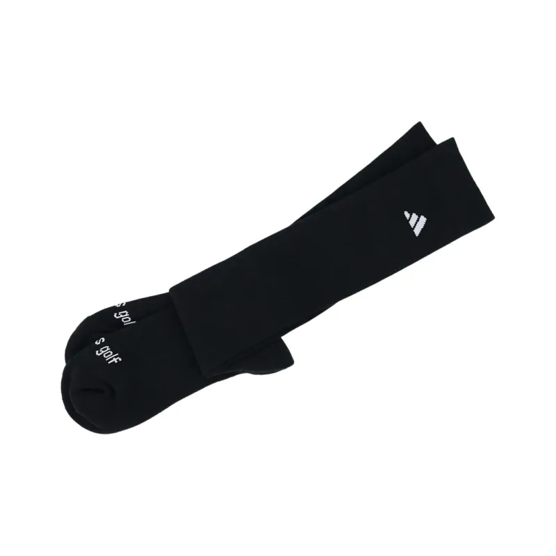 Adidas PERFORMANCE LOGO SOCKS Knee-High Socks Women's 1 Pack Black/White-1