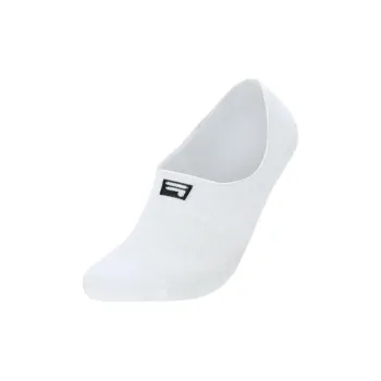 FILA Fitness Series No Show Socks Men's 1 Pack Jade White