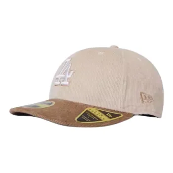 New Era Corduroy Baseball Caps Unisex Tawny