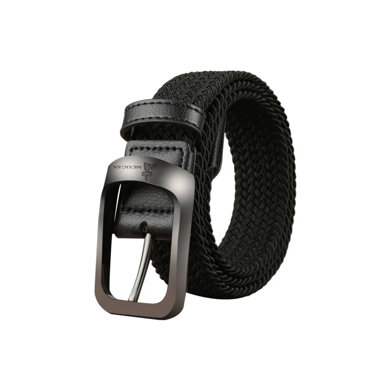 MEXICAN Canvas Leather Belts Men 3.3cm-6