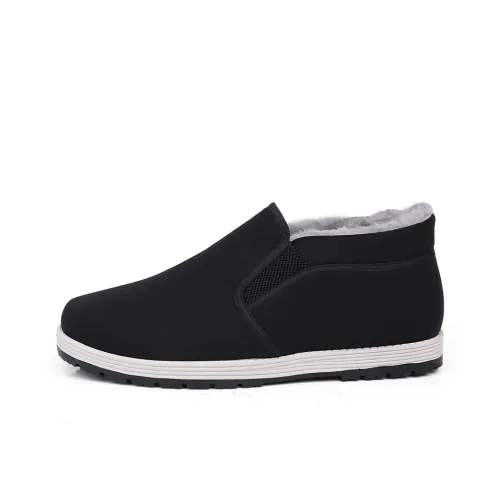 Strongman Men's Casual Shoes Men Mid-Top Black