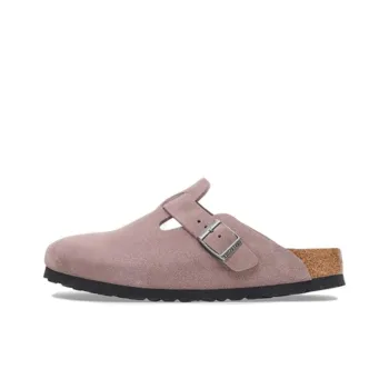 Boston Birkenstock Soft Footbed Narow 'Faded Purple'