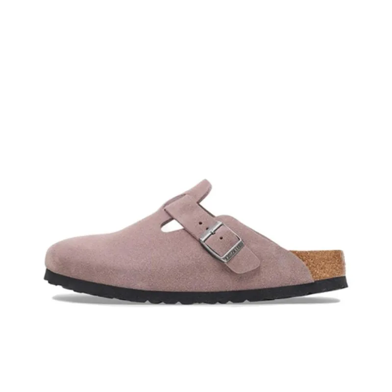 Birkenstock Boston Soft Footbed Narow 'Faded Purple'-0