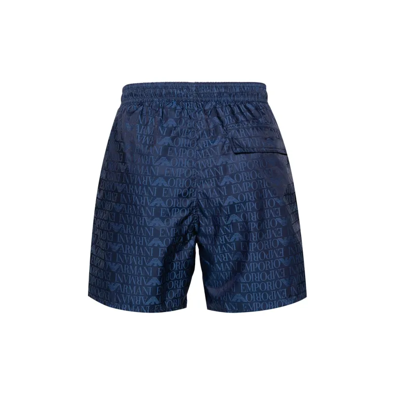 EMPORIO ARMANI SS24 Swimming Shorts Men Dark Blue-1