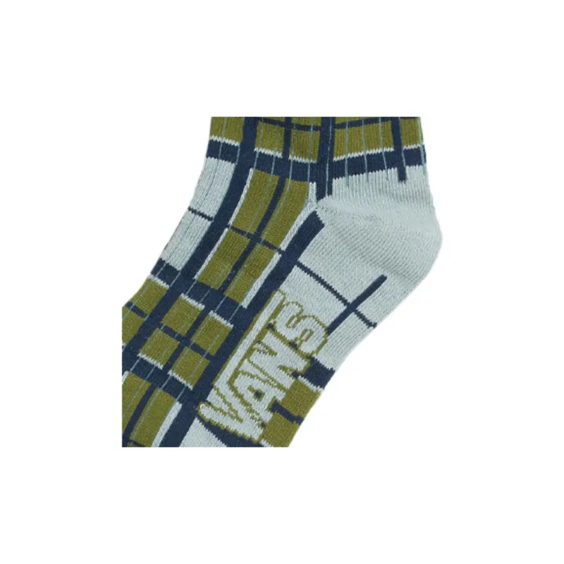 Vans Ruston Ruston Mid-Calf Socks Unisex 1 Pack Gray Mist-4