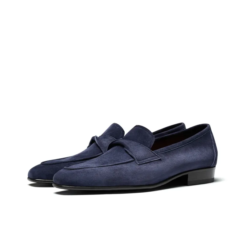 TRUFFAUT Lightweight Breathable Slip on Loafers 2.5CM Men's-1