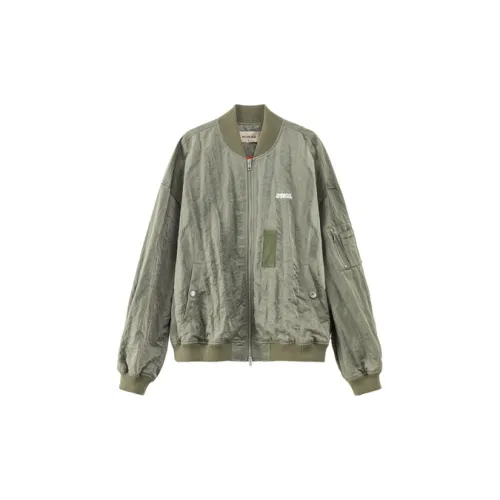 NO ONE ELSE Jackets Unisex Gray Green