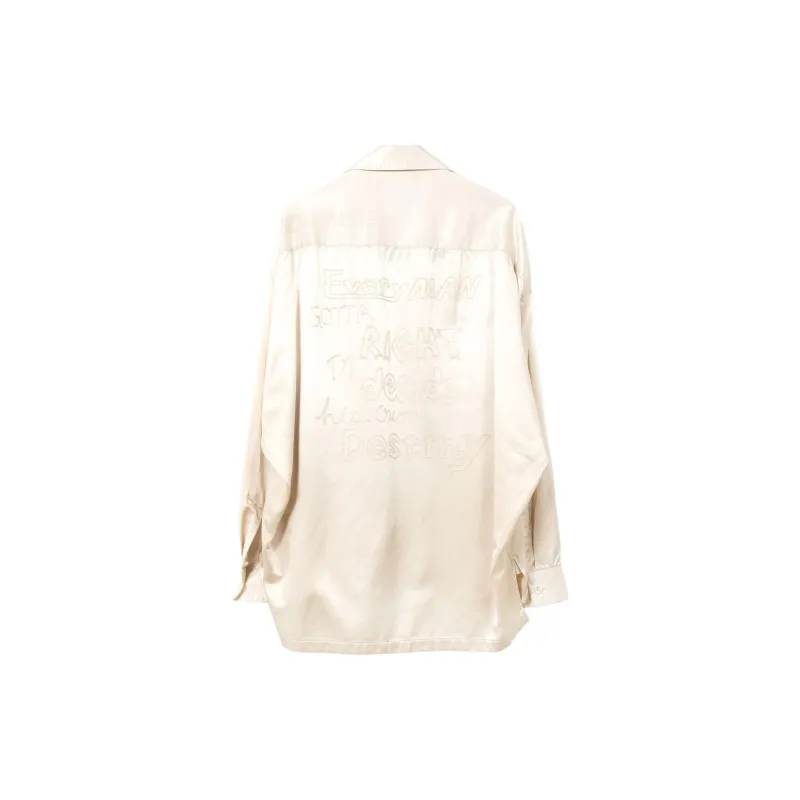 Maison Mihara Yasuhiro FW24 Shirt Unisex White-1