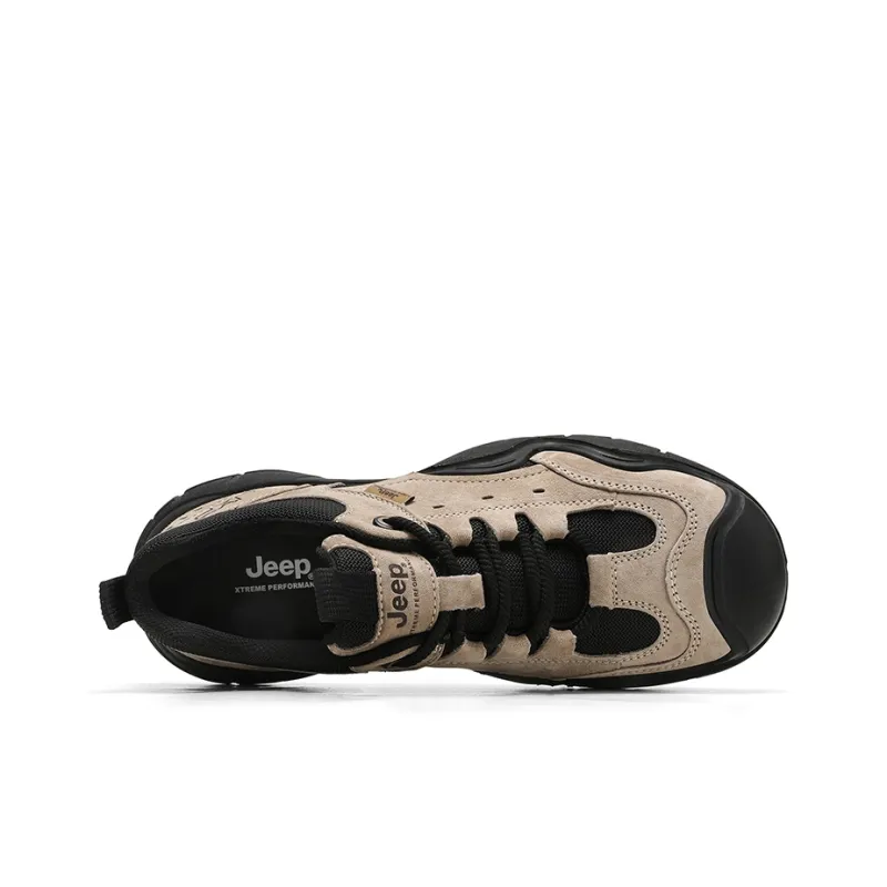 Jeep Wear-Resistant Low-Top Outdoor Shoes Men-15