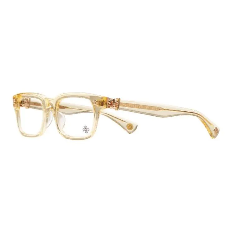 Chrome Hearts Plate And Metal Square Eyeglass Frames Unisex Multicolor-6