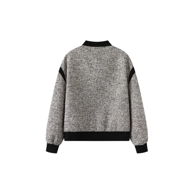 Manekniv Baseball Jacket Women's Gray-1