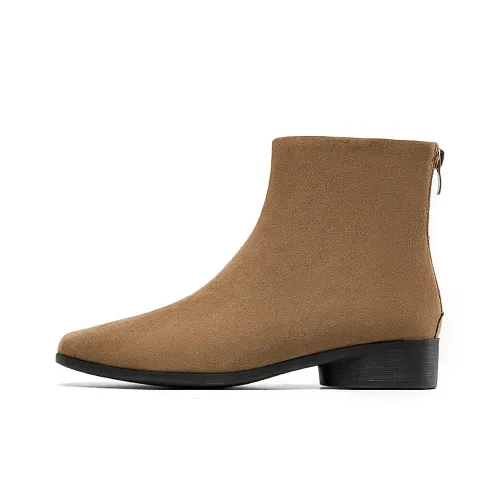 EBLAN Ankle Boots Women's Khaki