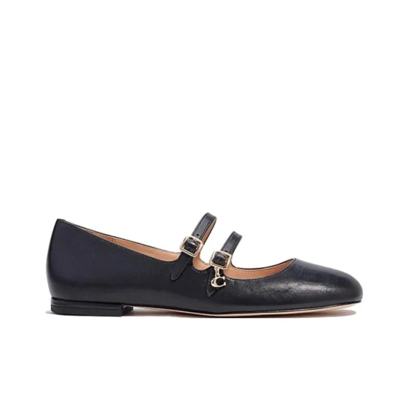 COACH Mary Jane Shoes Women's Black-1