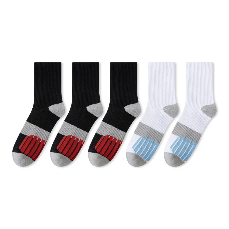 Caramella Mid Calf Socks Men Combo Set-15