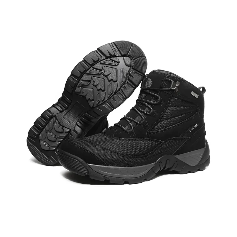 OFF-WIERAH Anti-Slip Wear-Resistant High-Top Hiking Shoes Men-3