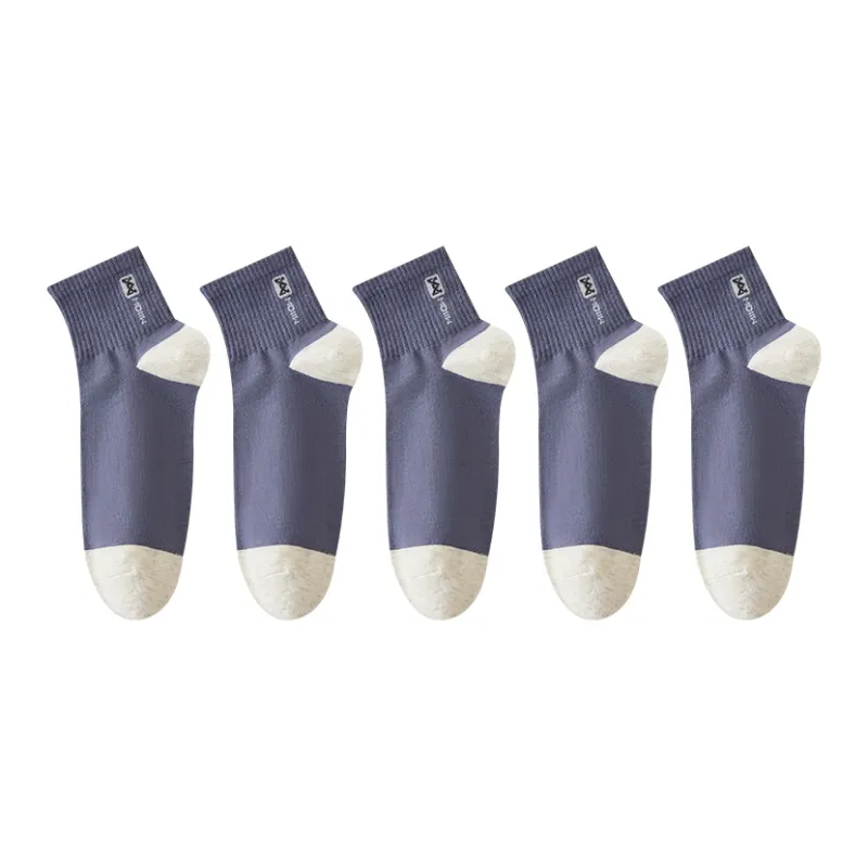 MIIOW Mid Calf Socks Men 5 Pack-6