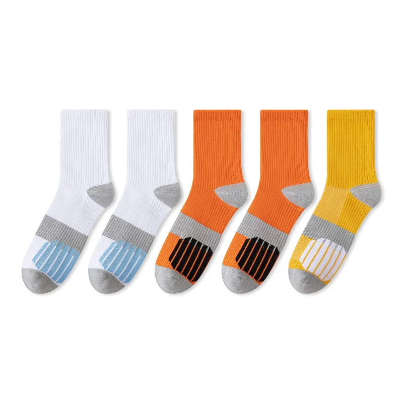 Caramella Mid Calf Socks Men Combo Set-14