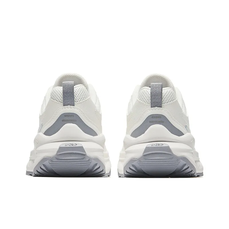 Anta Running Collection Anti Slip Wear Resistant Low Top Casual Running Shoes Women's Papyrus White Mist Gray-3