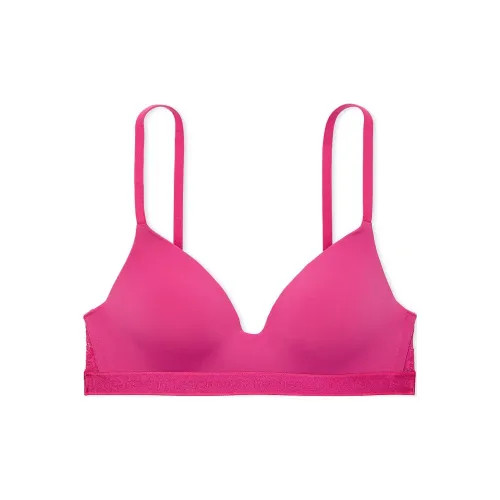 Victoria's Secret The T-shirt Lightly Lined Wireless Bra / Luscious Rose Bra Women's Sweet Style Rose