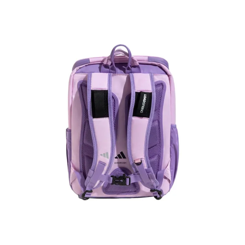 Adidas Polyester Backpack Regular Women's Pink & Blue-2